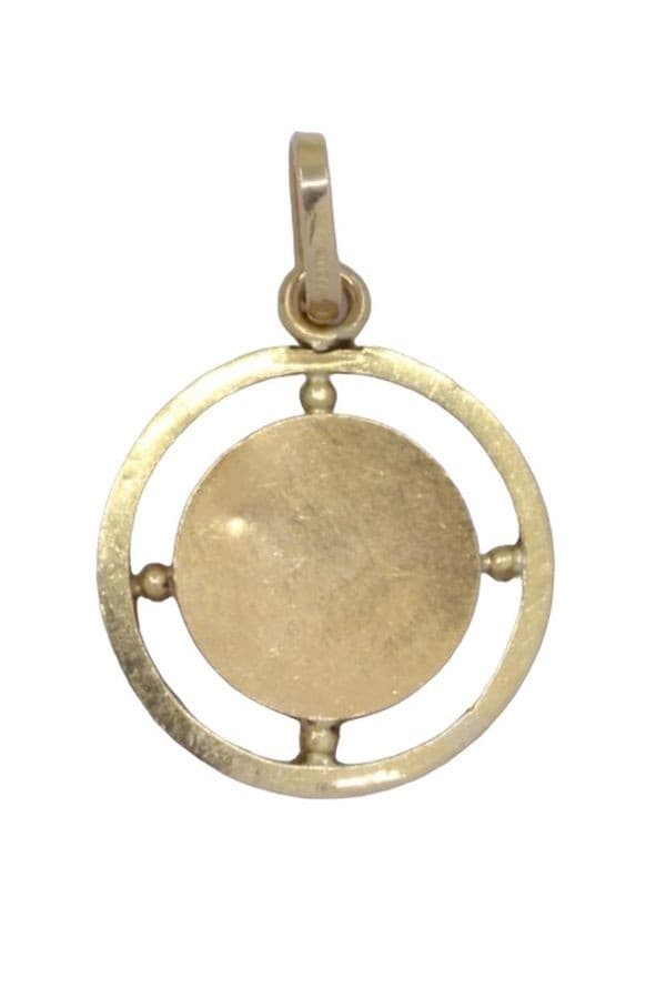 MÉDAILLE VIERGE ANCIENNE — vue 3