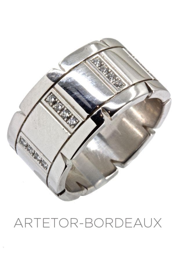BAGUE CARTIER TANK — vue 2