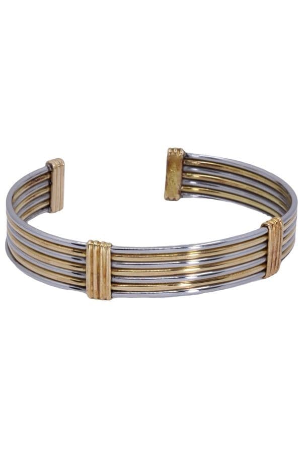 BRACELET CARTIER 2 TONS — vue 2