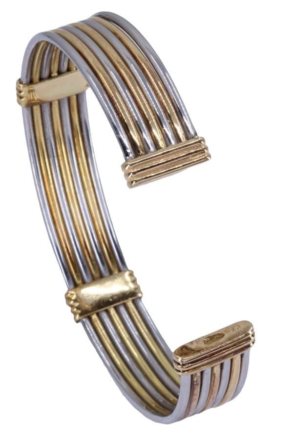 BRACELET CARTIER 2 TONS — vue 3