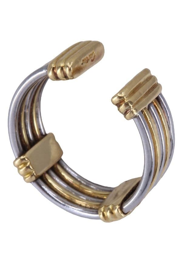 BAGUE CARTIER 2 TONS — vue 4