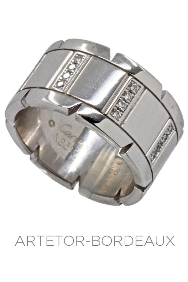 BAGUE CARTIER TANK — vue 5