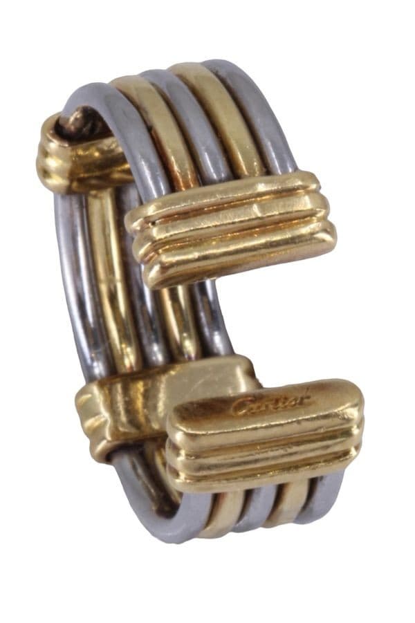 BAGUE CARTIER 2 TONS — vue 5