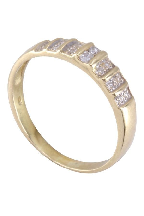 BAGUE JONC DIAMANTÉ — vue 5