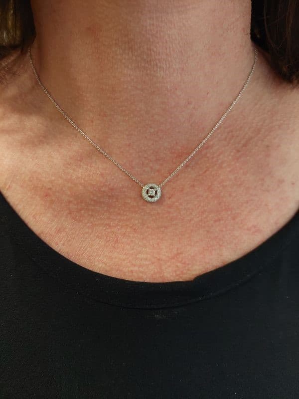 COLLIER DIAMANTS — vue 2