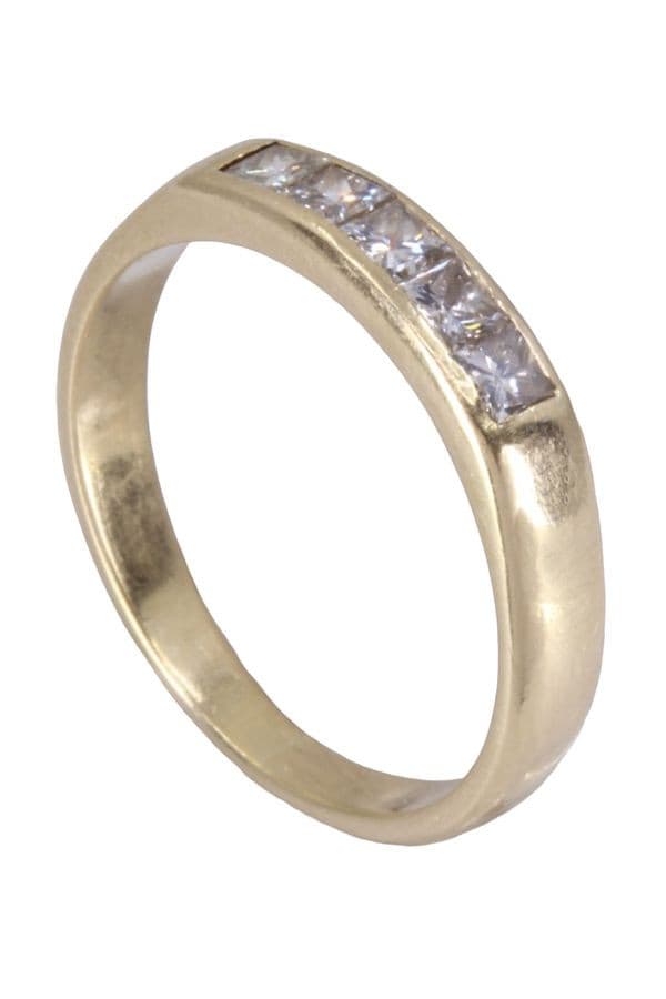 DEMI-ALLIANCE DIAMANTS PRINCESSE — vue 4