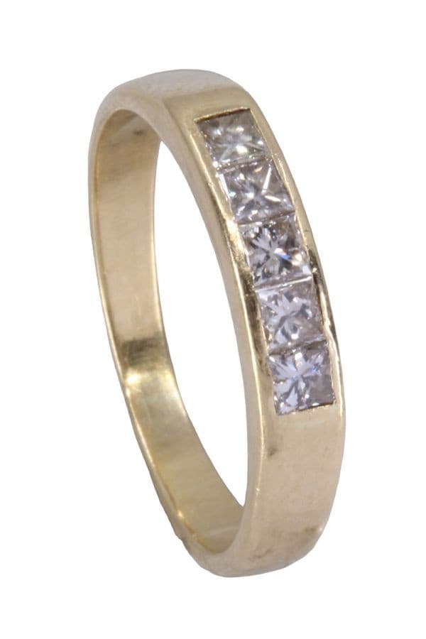 DEMI-ALLIANCE DIAMANTS PRINCESSE — vue 5