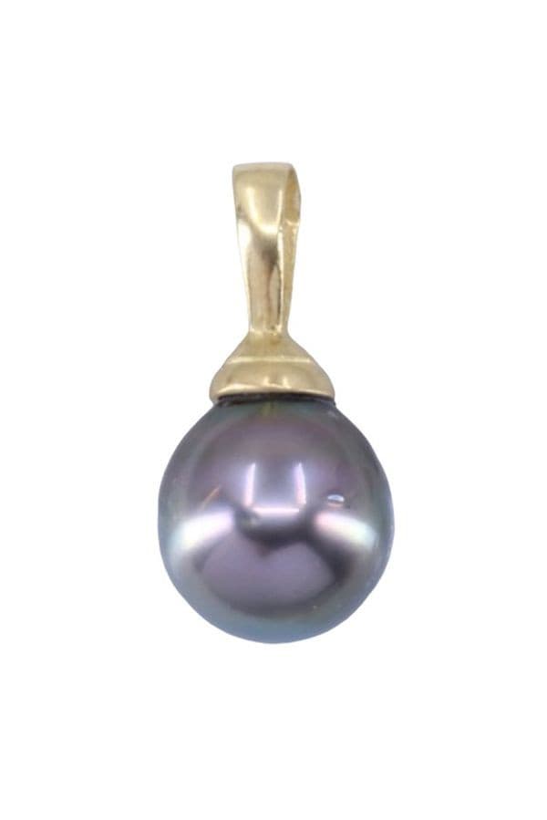 PENDENTIF MODERNE PERLE DE TAHITI — vue 1