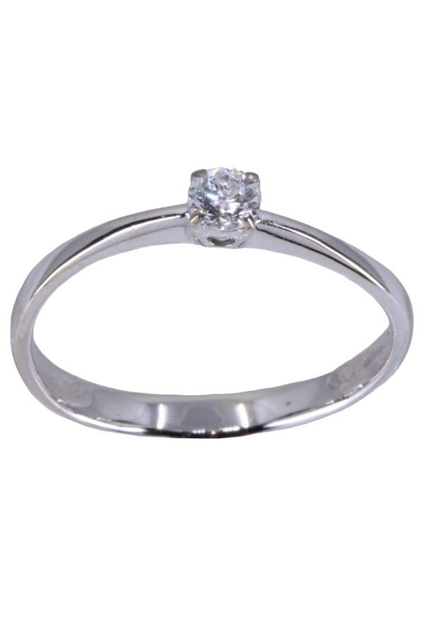SOLITAIRE DIAMANT 0.15 CARAT — vue 1