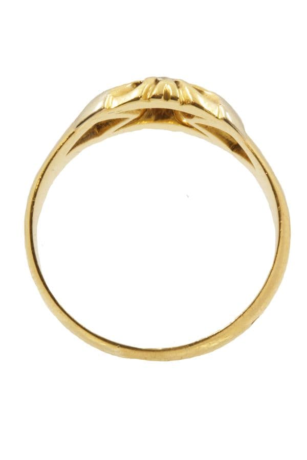 SOLITAIRE MIXTE DIAMANT 0.24 CARAT — vue 6