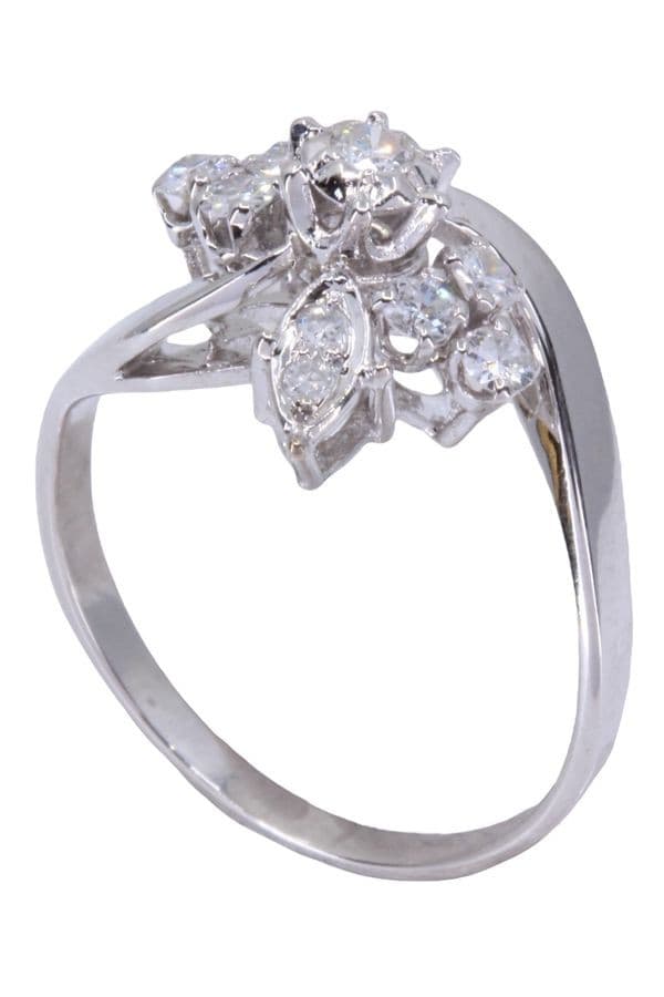 BAGUE FLEUR DIAMANTS — vue 5