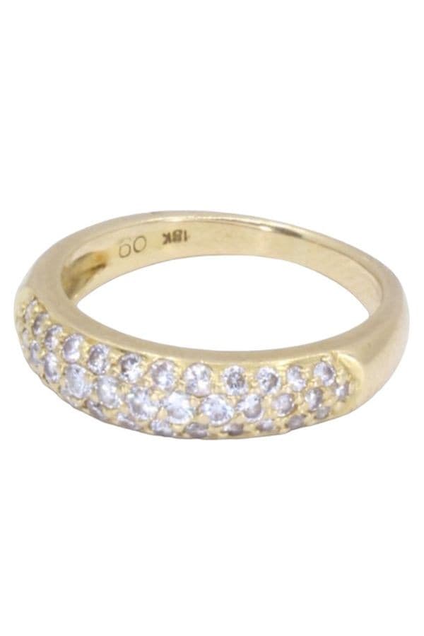 BAGUE JONC DIAMANTÉ — vue 6