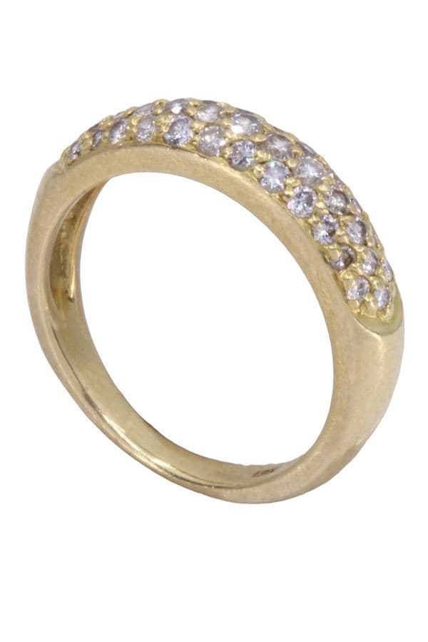 BAGUE JONC DIAMANTÉ — vue 5