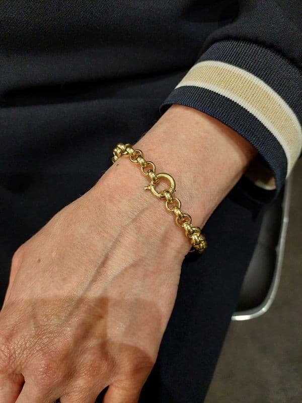 BRACELET MAILLE JASERON — vue 2
