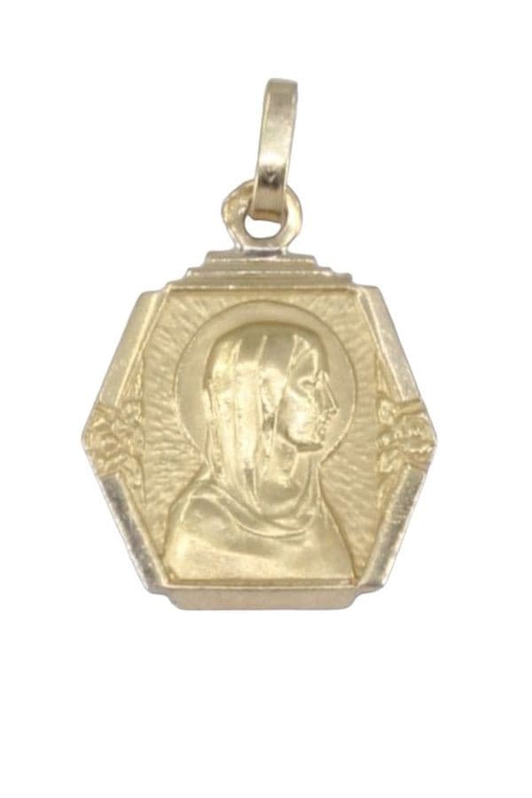 MÉDAILLE VIERGE ANCIENNE — vue 1