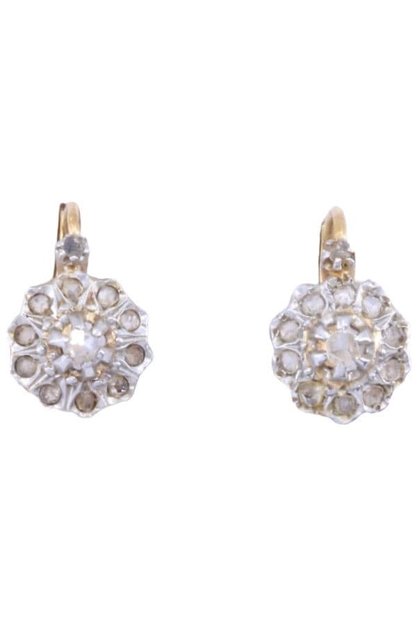 DORMEUSES ANCIENNES DIAMANTS — vue 1