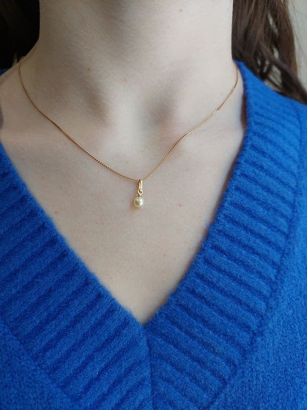 PENDENTIF PERLE — vue 2