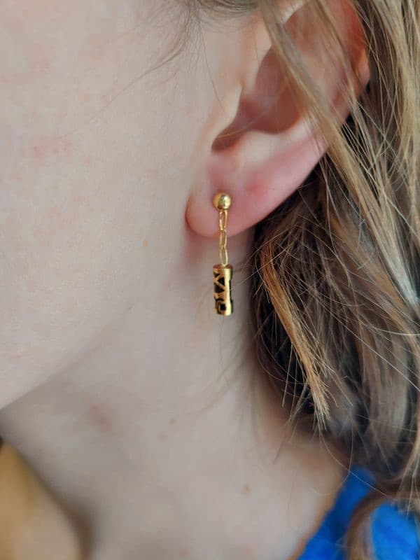 BOUCLES D'OREILLES TIKI — vue 2