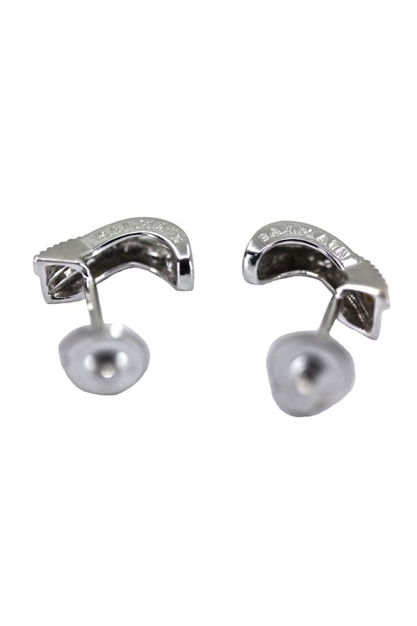 BOUCLES D'OREILLES CROISEES BALMAIN — vue 2