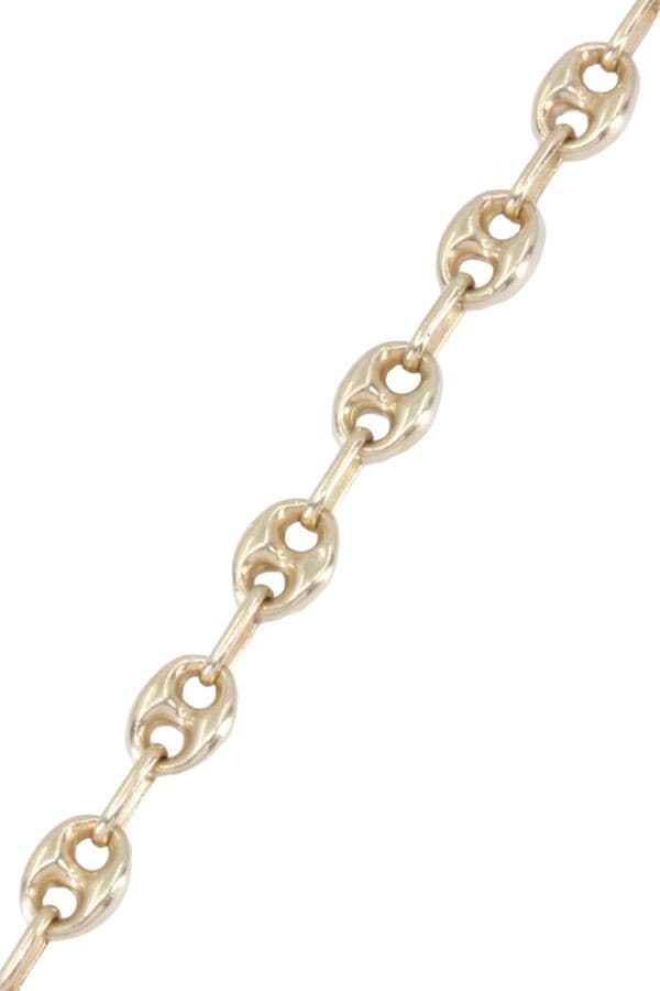 BRACELET MAILLE GRAIN DE CAFÉ — vue 3