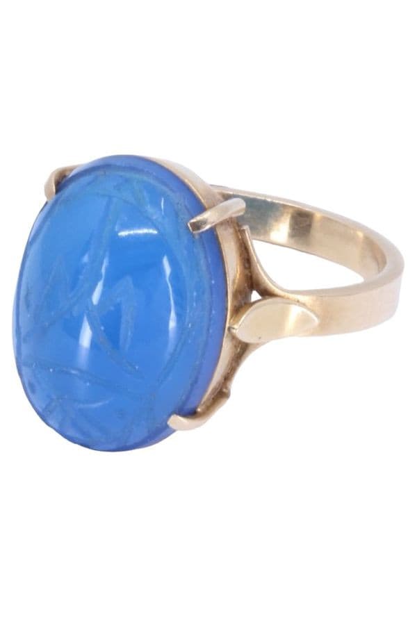 BAGUE MODERNE SCARABÉE — vue 6