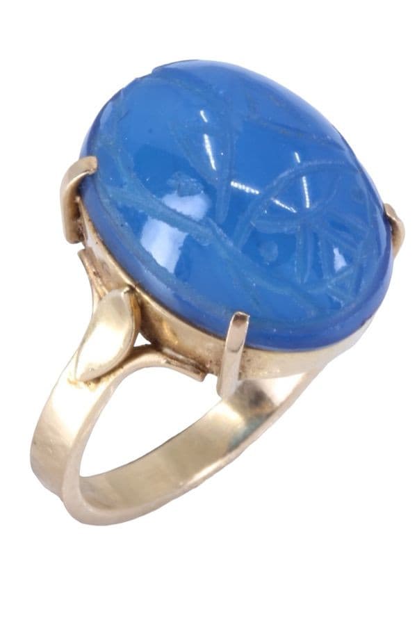 BAGUE MODERNE SCARABÉE — vue 3