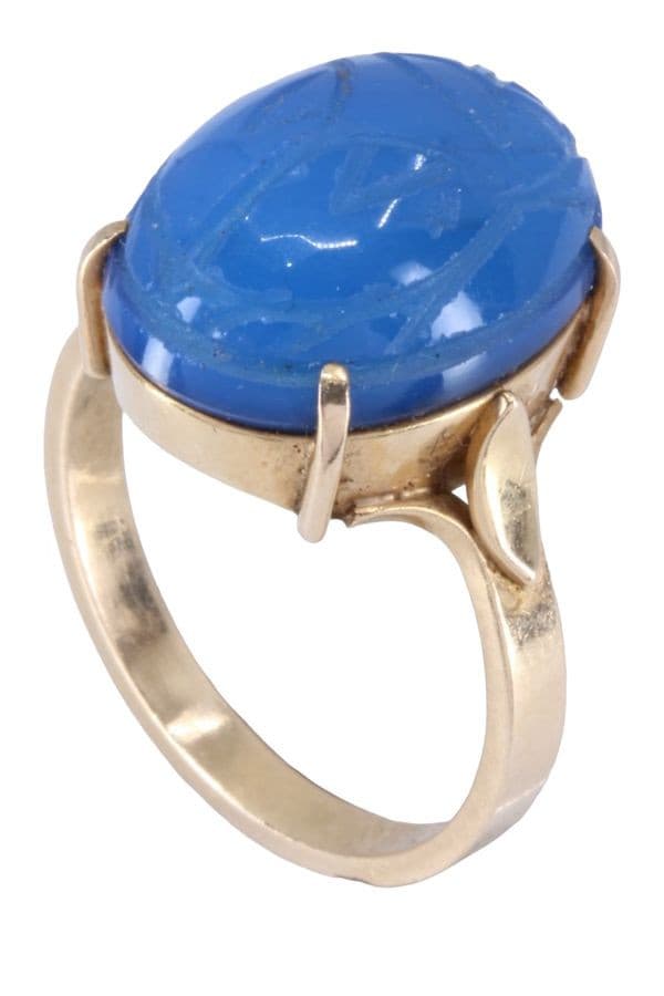 BAGUE MODERNE SCARABÉE — vue 4