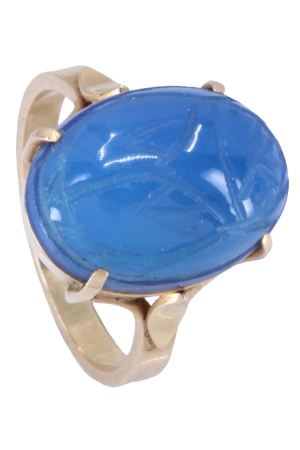 BAGUE MODERNE SCARABÉE — vue 5