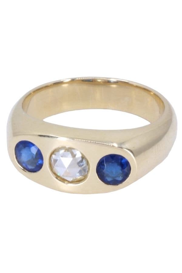 BAGUE JONC DIAMANT — vue 6