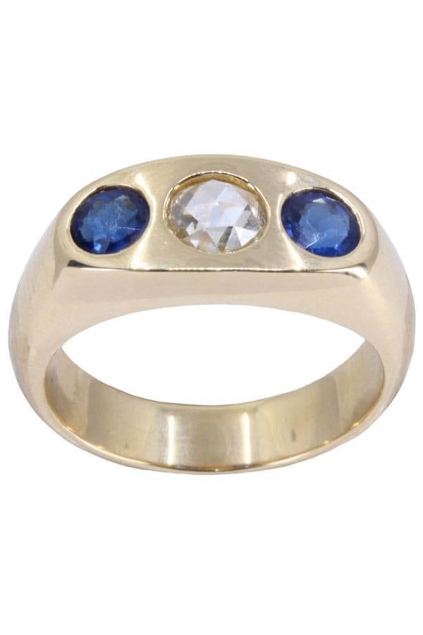 BAGUE JONC DIAMANT