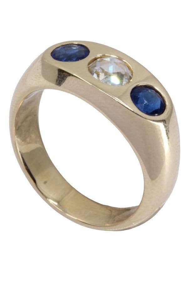 BAGUE JONC DIAMANT — vue 5