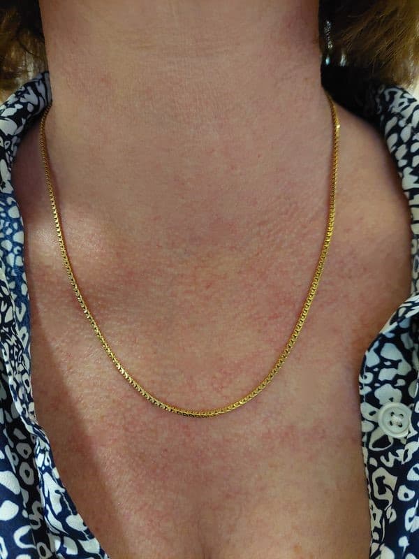 CHAINE MAILLE CARRÉE FANTAISIE — vue 2