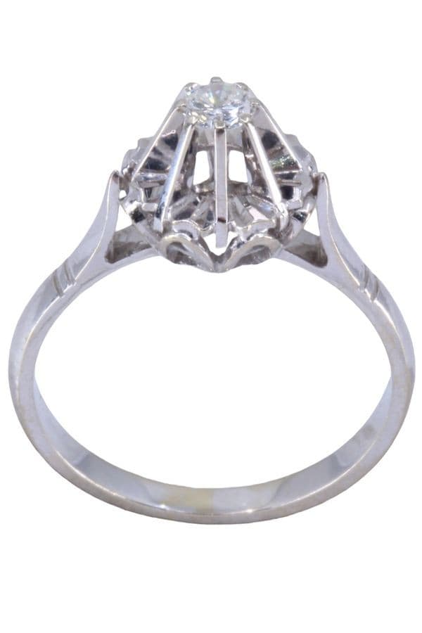 SOLITAIRE DIAMANT 0.20 CARAT — vue 1