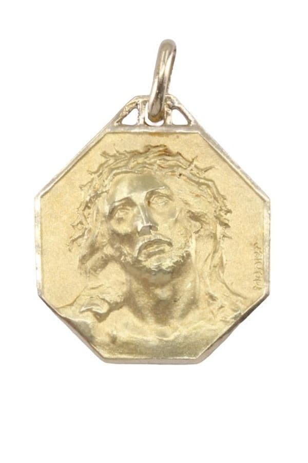 MÉDAILLE CHRIST SIGNÉE MONIER — vue 1