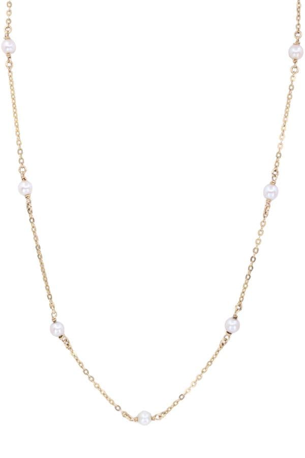 COLLIER MODERNE PERLES — vue 1