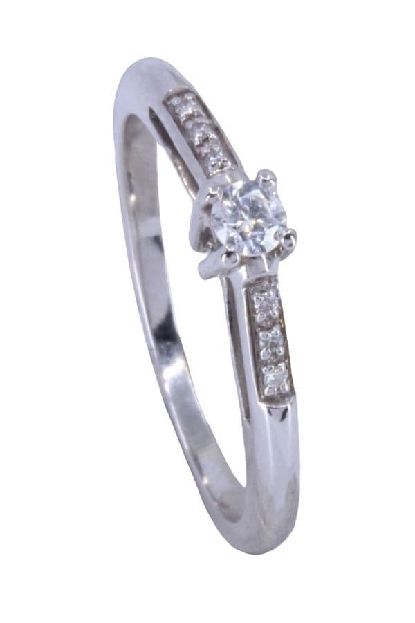 SOLITAIRE MAUBOUSSIN "TU ES LE SEL DE MA VIE" — vue 4
