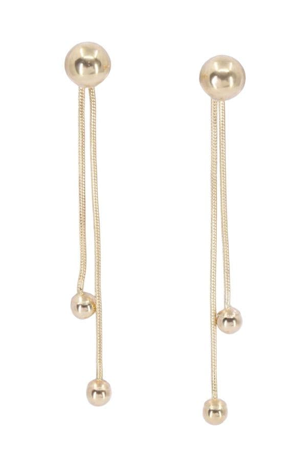 BOUCLES D'OREILLES PENDANTES TRANSFORMABLES — vue 1
