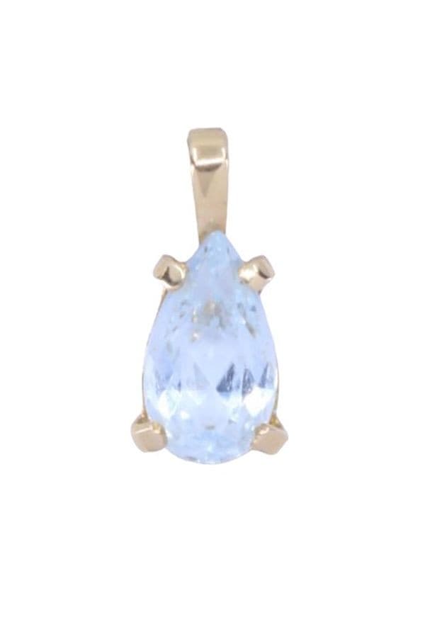 PENDENTIF AIGUE-MARINE — vue 1