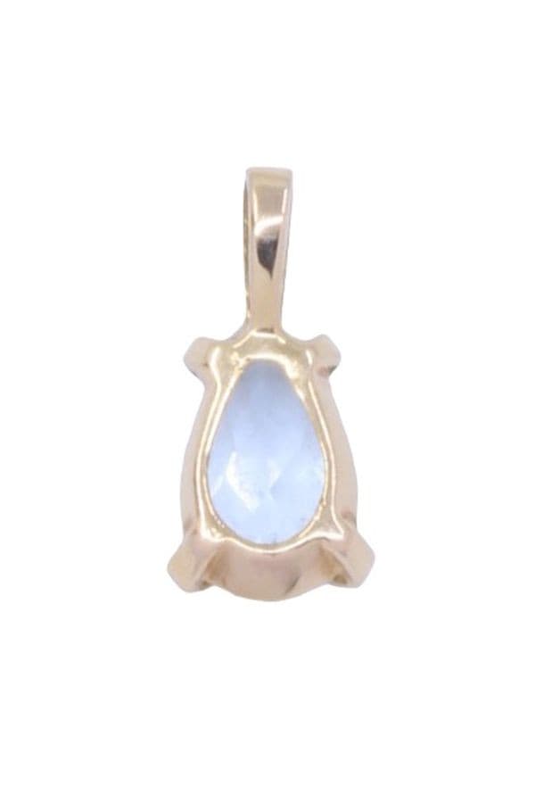 PENDENTIF AIGUE-MARINE — vue 3