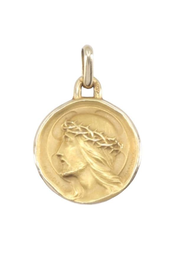 MÉDAILLE CHRIST SIGNÉE AUGIS — vue 1
