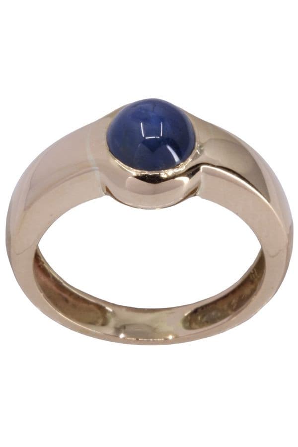 BAGUE SAPHIR ÉTOILÉ — vue 1