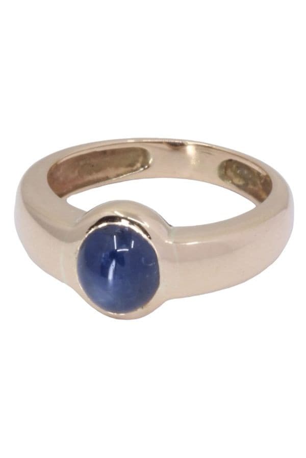 BAGUE SAPHIR ÉTOILÉ — vue 6