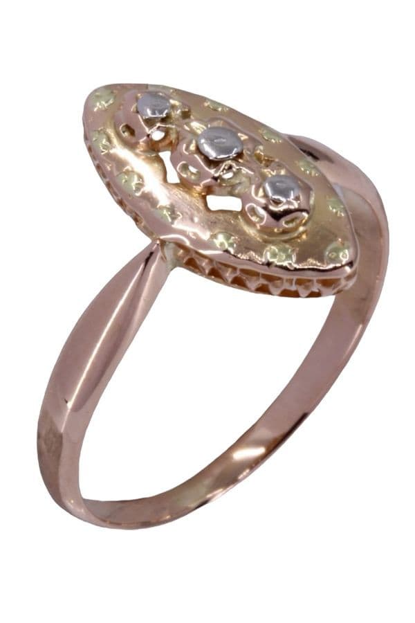 BAGUE MARQUISE NAPOLÉON III — vue 4