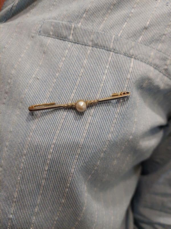 BROCHE ART-NOUVEAU — vue 2