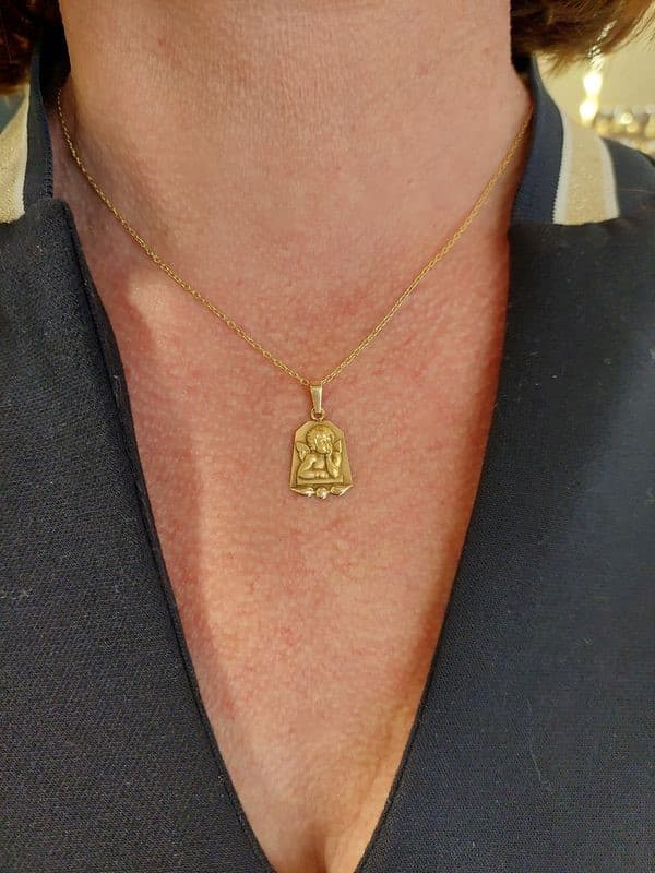 MÉDAILLE ANGE RAPHAËL — vue 2