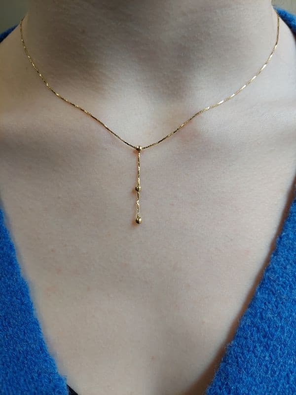 COLLIER MODERNE PENDANT — vue 2