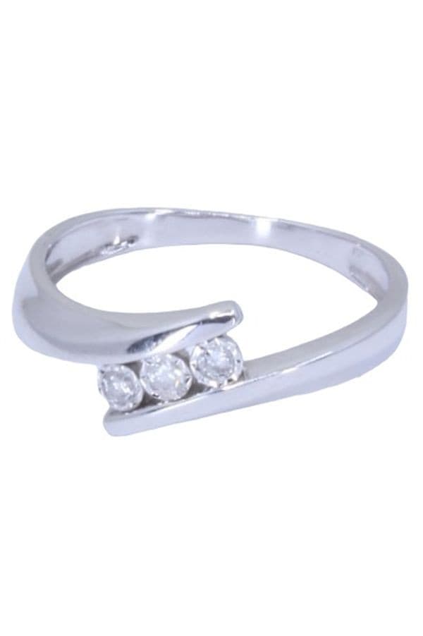 BAGUE TRILOGIE DIAMANTS — vue 5