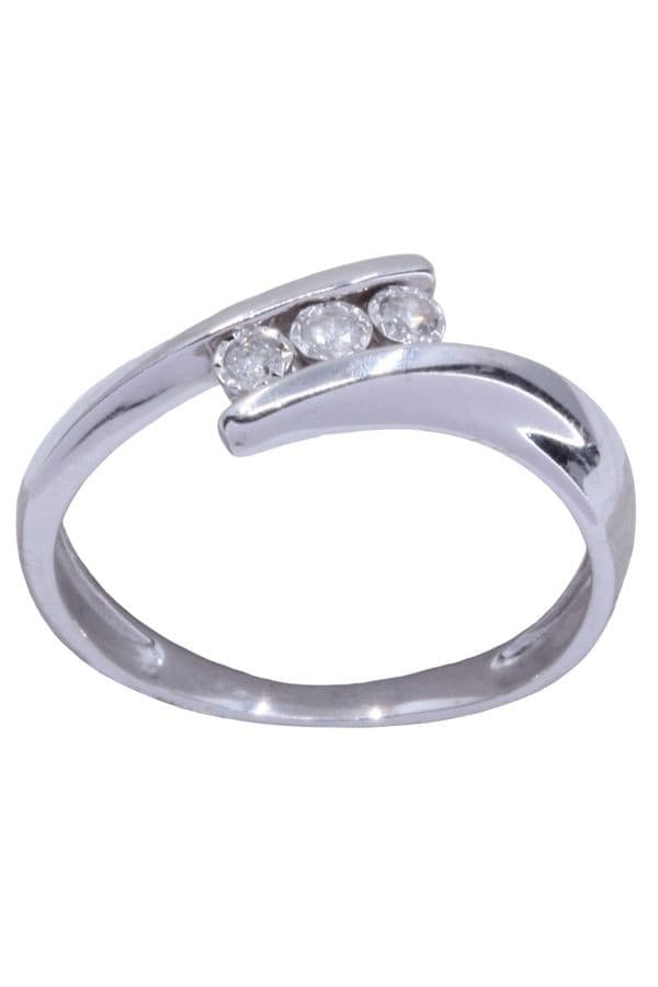 BAGUE TRILOGIE DIAMANTS — vue 1
