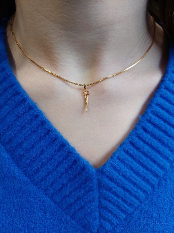 PENDENTIF PAIRE DE CISEAUX — vue 2