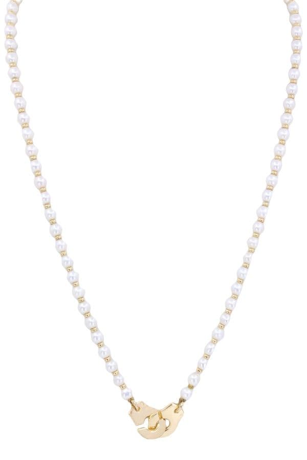 COLLIER DE PERLES CHOKER — vue 1